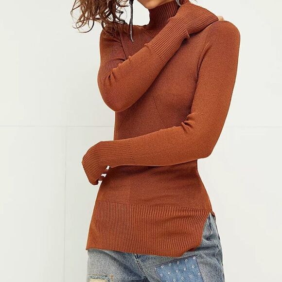 Free People Layering Top turtle neck - Picture 1 of 4